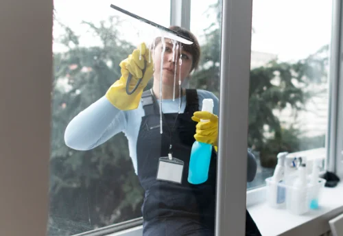 Nettoyage de vitres intérieures et extérieures à Étevaux